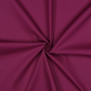 Baumwolle Popeline Uni Violett